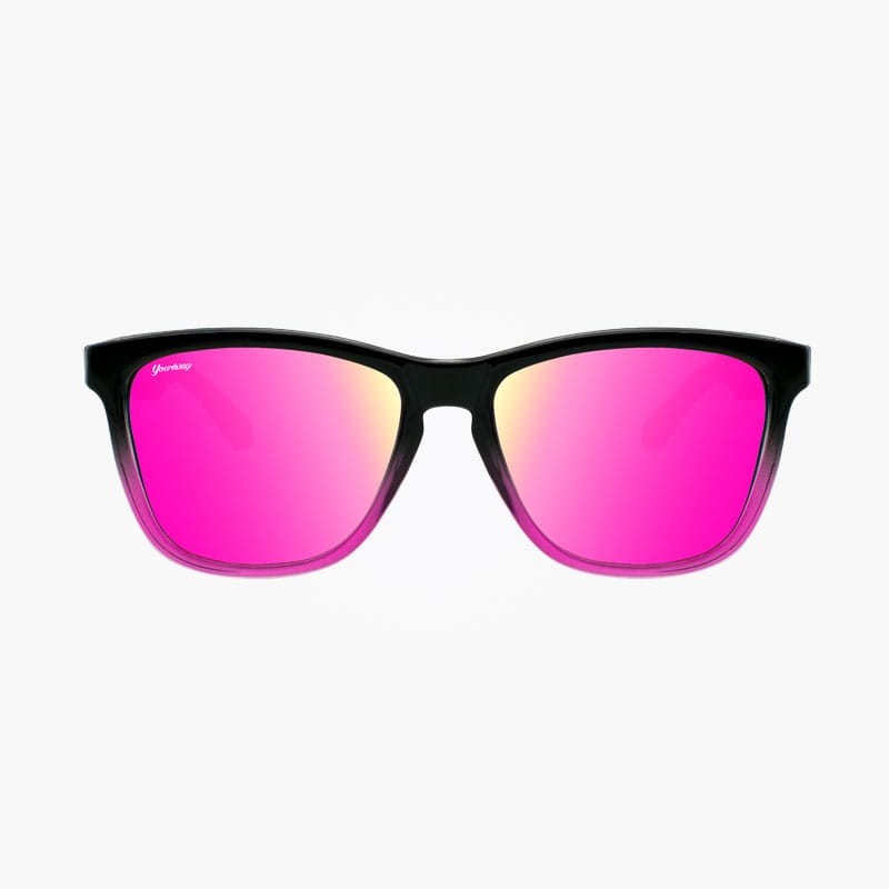 RayZor Uv400 Pink SPORTS Wrap Sonnenbrille Getönt Gespiegelt Objektiv 424 