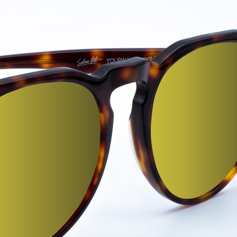 óculos de sol polarizados Carey Golden